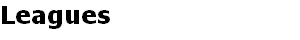 Leagues